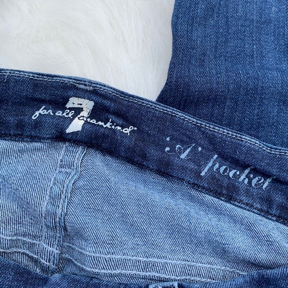 7 For All Mankind | “A” Pocket Flair Jeans - Picture 3 of 4
